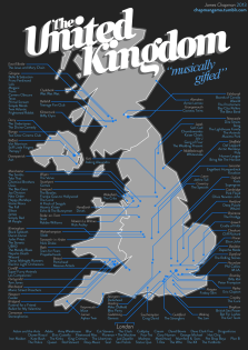 UK music map